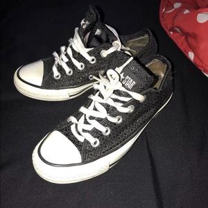 Black converse